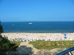 Strand im Sommer